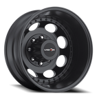 Vision HD std 17X6.5 -143.35 Matte Black