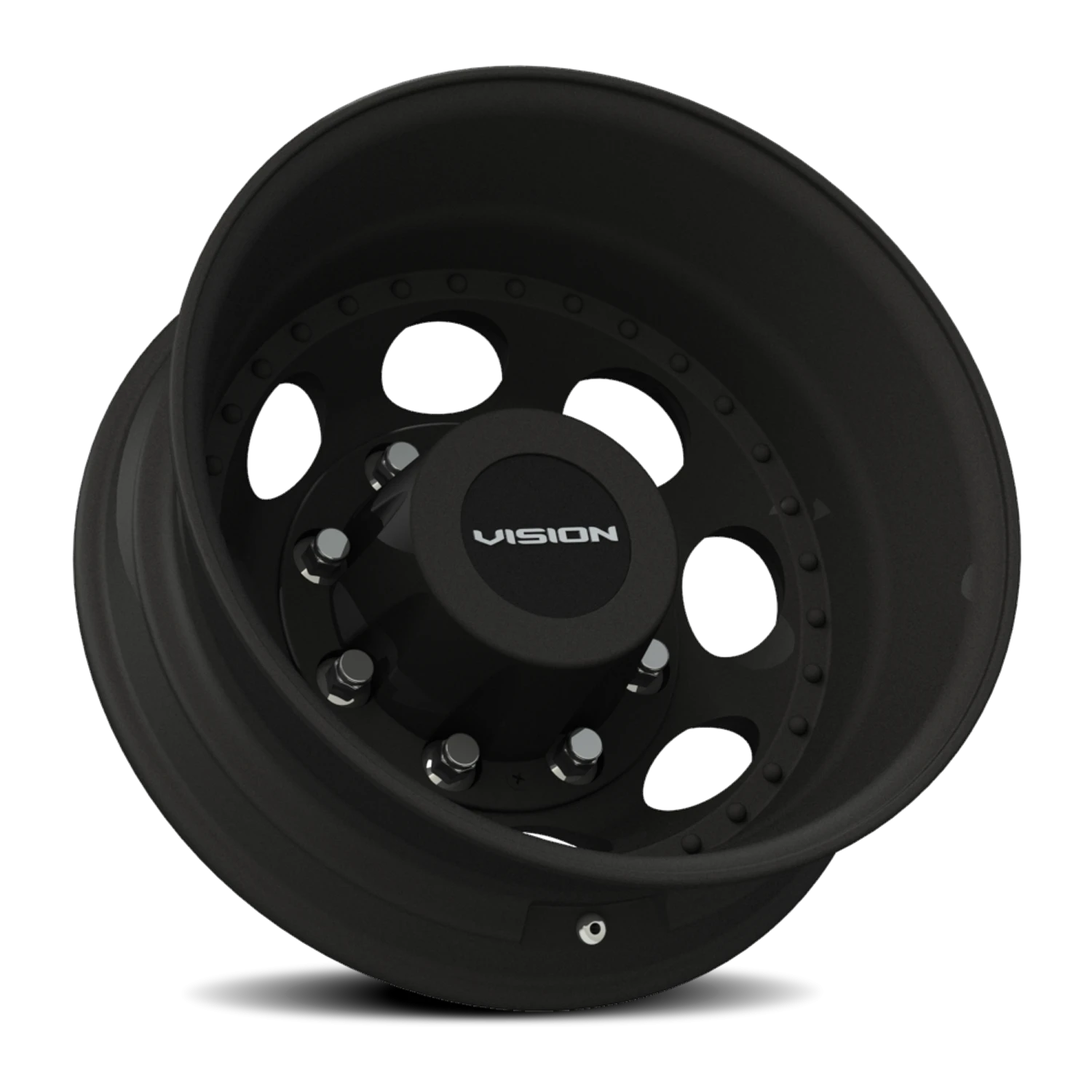 Vision HD std 17X6.5 -143.35 Matte Black