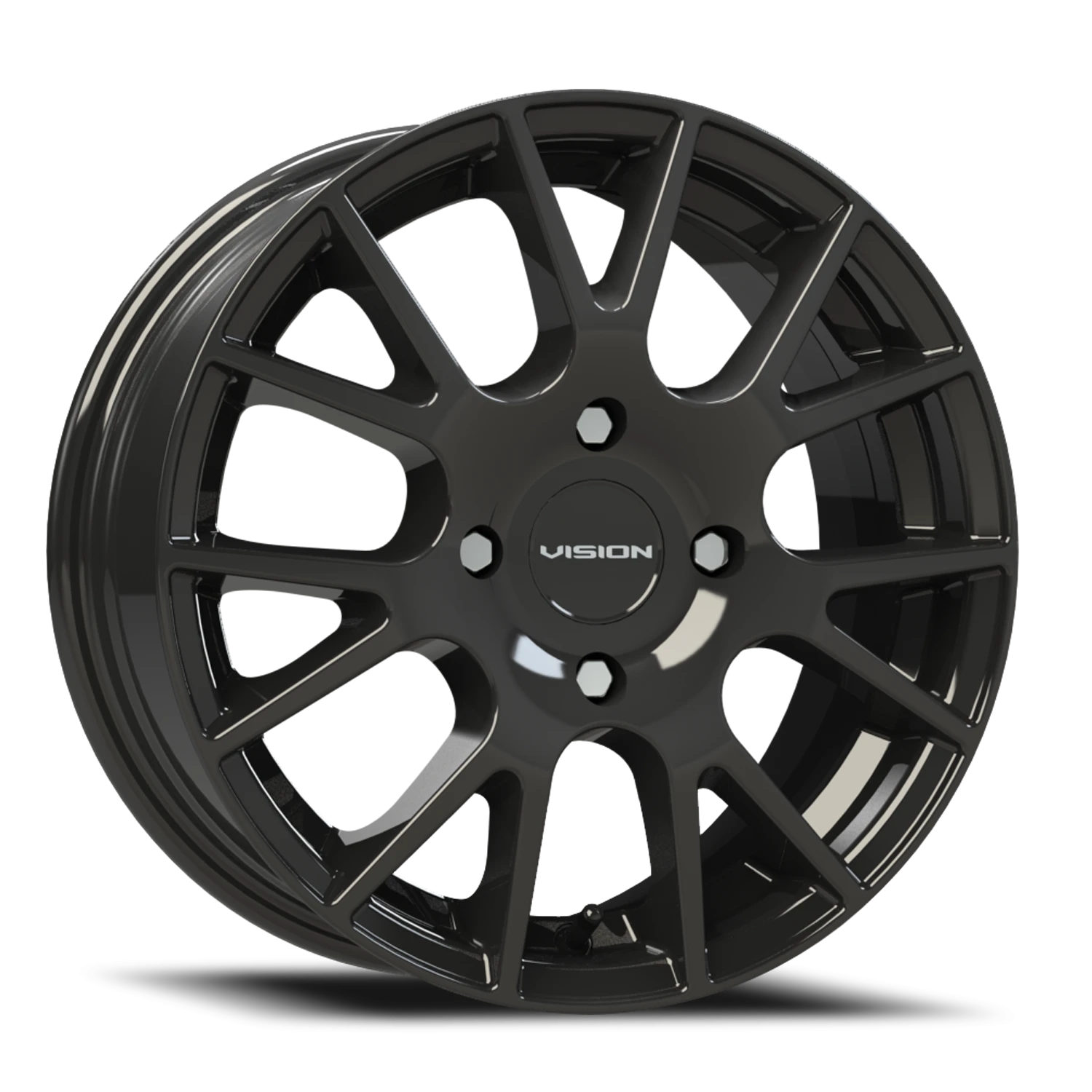 Vision Hellion GB 15X6.5 +38 Gloss Black