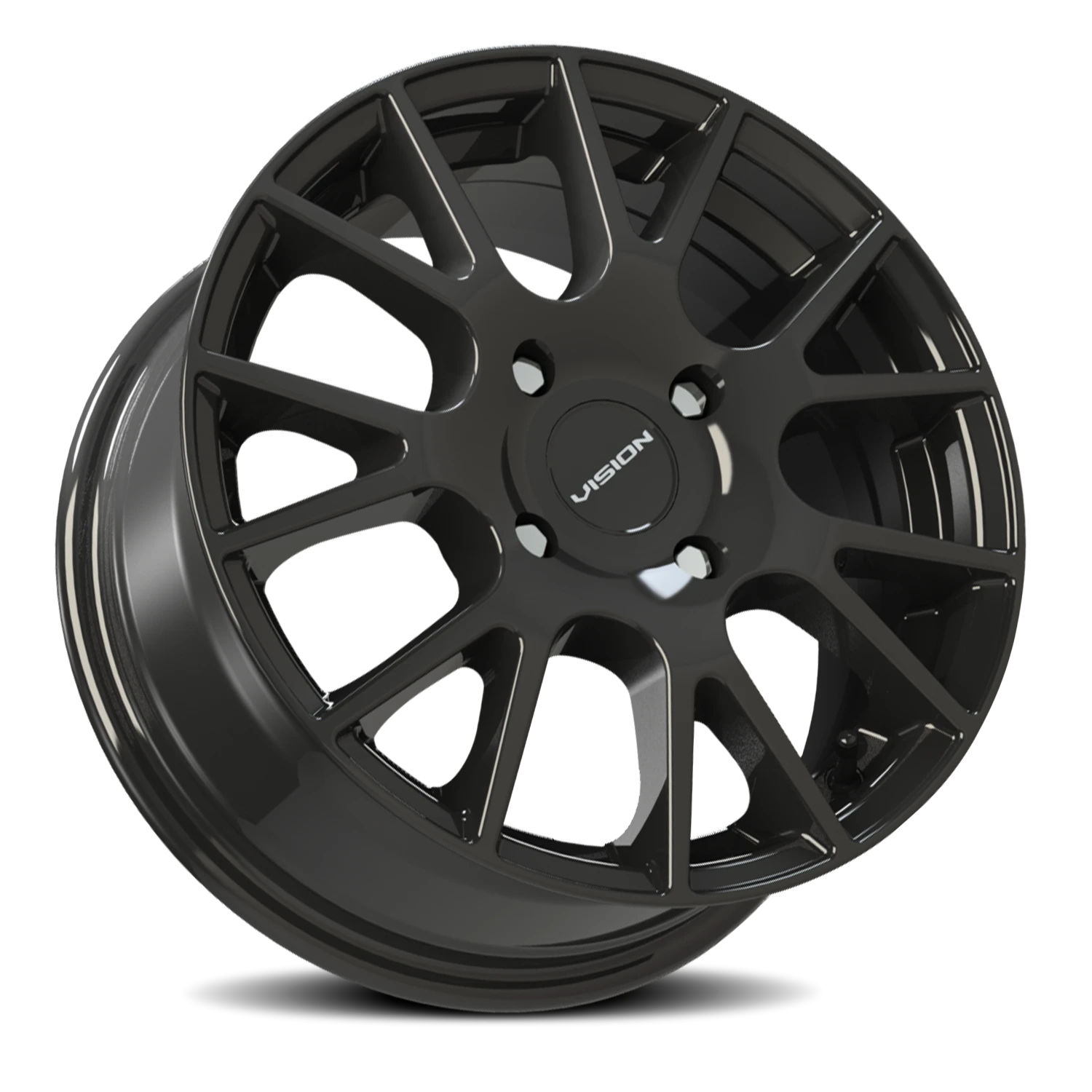 Vision Hellion GB 15X6.5 +38 Gloss Black