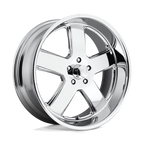 Us Mag 1Pc U116 Hustler 22X11 +18 Chrome Plated