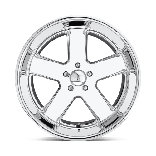 Us Mag 1Pc U116 Hustler 20X9.5 +1 Chrome Plated