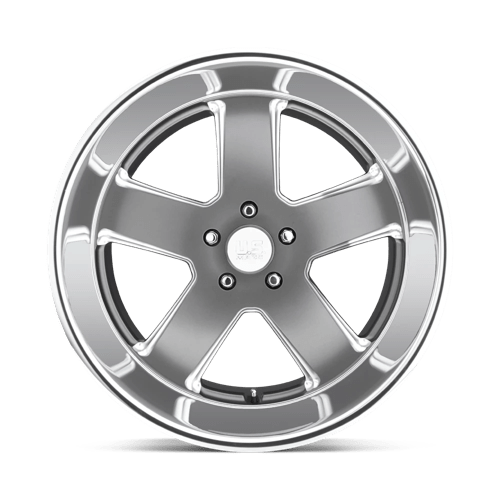 Us Mag 1Pc U118 Hustler 22X11 +18 Matte Gunmetal