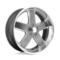 Us Mag 1Pc U118 Hustler 20X8 +1 Matte Gun Metal