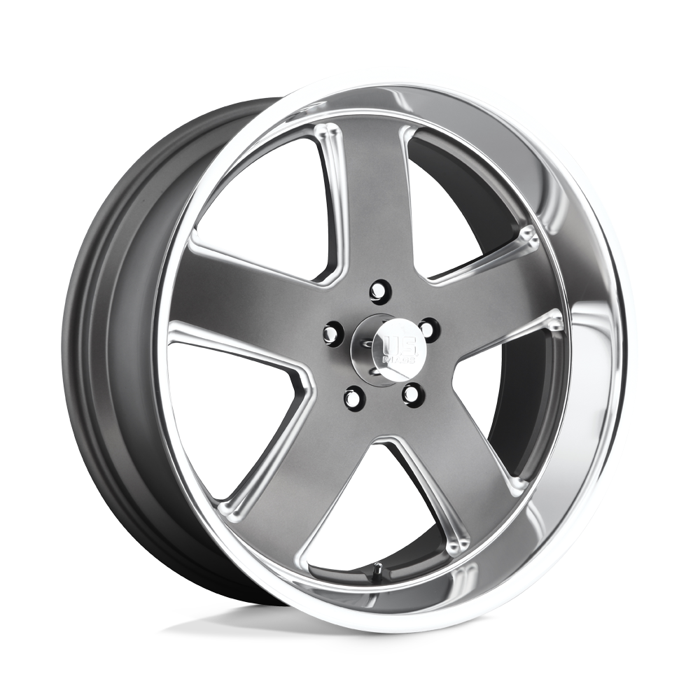 Us Mag 1Pc U118 Hustler 22X11 +18 Matte Gun Metal