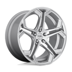 Foose 1Pc F170 Impala 20X10.5 +20 Gloss Silver Machined