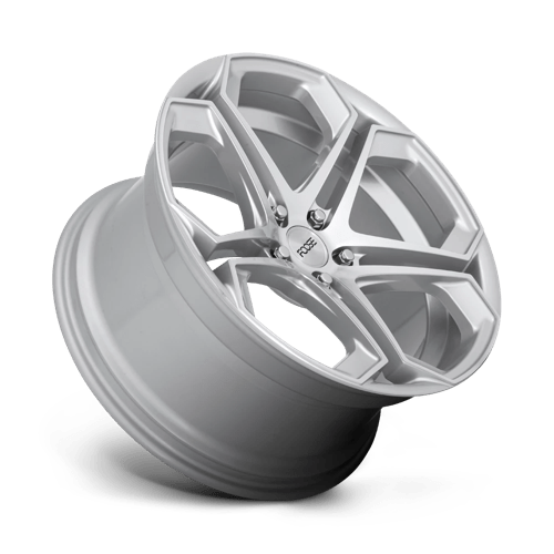 Foose 1Pc F170 Impala 20X10.5 +20 Gloss Silver Machined