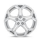 Foose 1Pc F170 Impala 20X10.5 +20 Gloss Silver Machined