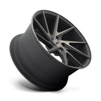Niche 1Pc M163 Invert 20X10.5 +45 Matte Black Machined Ring