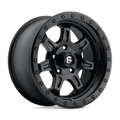 Fuel 1Pc D572 Jm2 17X8.5 +7 Matte Black