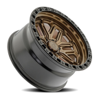 Arena Jackal 20X10 -18 Smoked Bronze W/ Gloss Black Lip