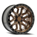 Arena Jackal 20X10 -18 Smoked Bronze W/ Gloss Black Lip