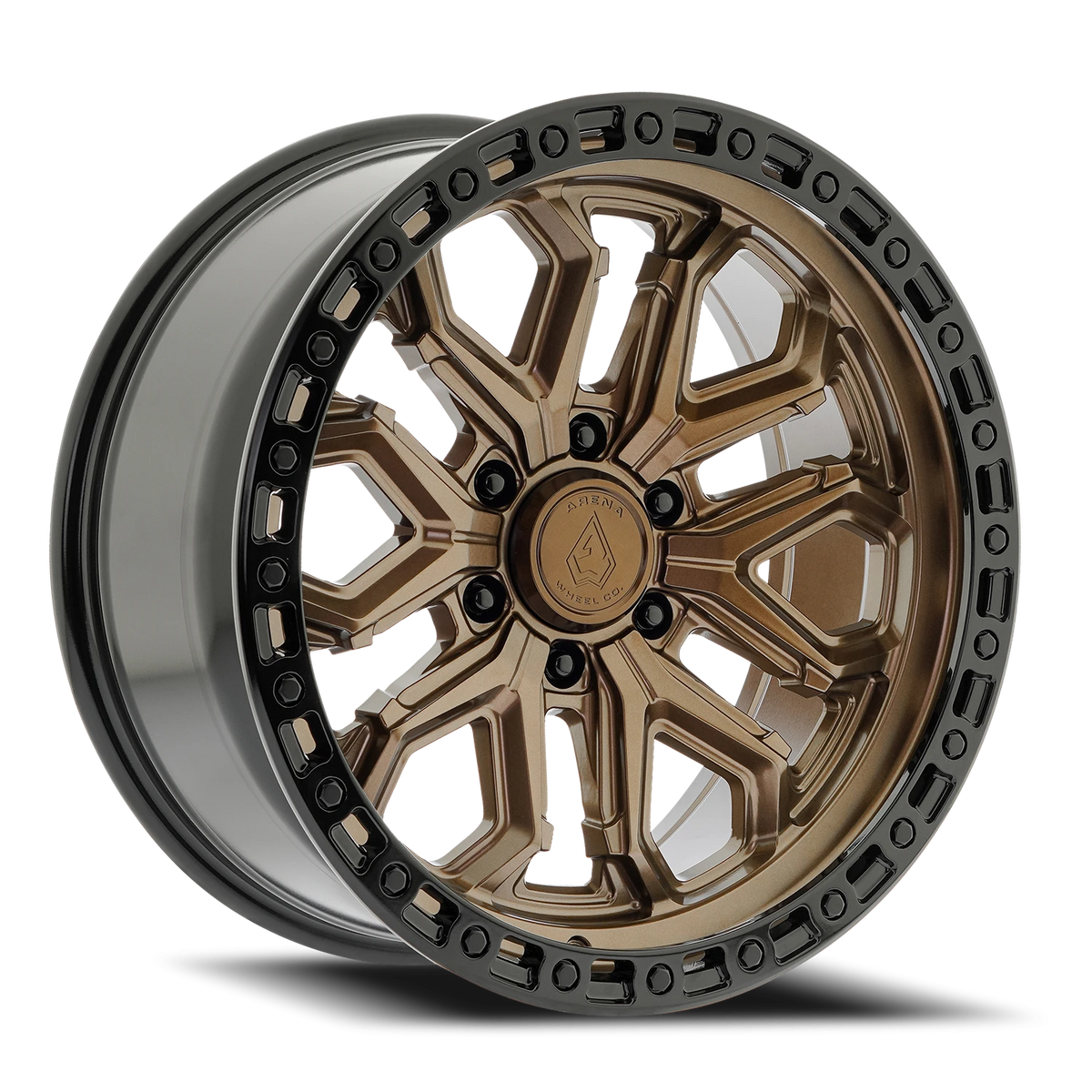 Arena Jackal 20X9 +0 Smoked Bronze W/ Gloss Black Lip