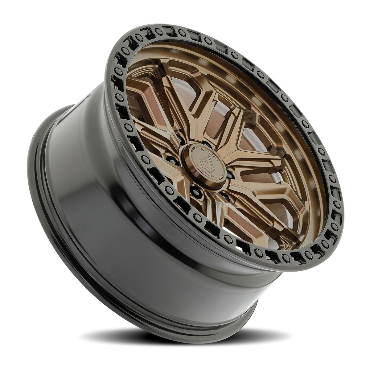 Arena Jackal 20X9 +0 Smoked Bronze W/ Gloss Black Lip