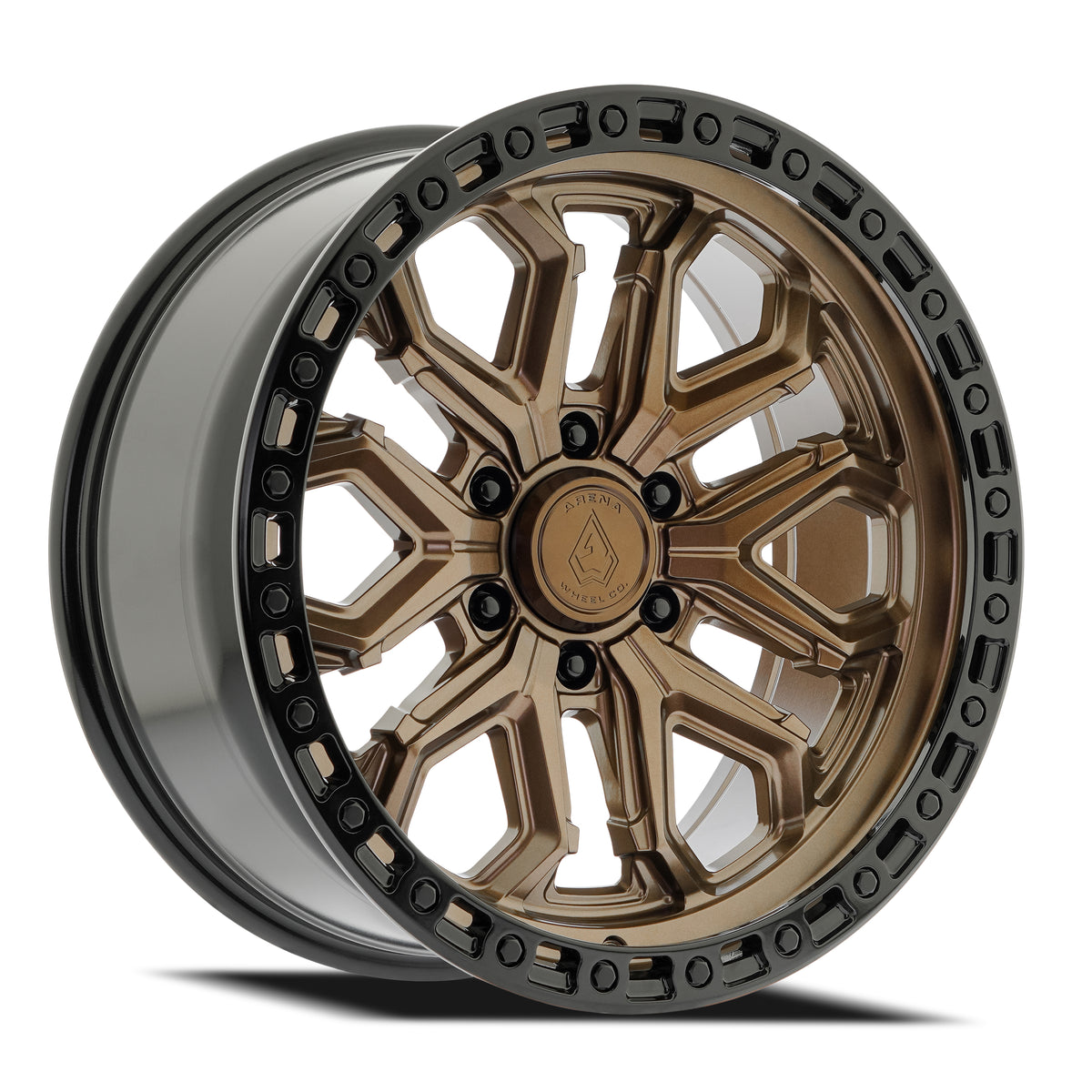 Arena Jackal 20X9 +0 Smoked Bronze W/ Gloss Black Lip