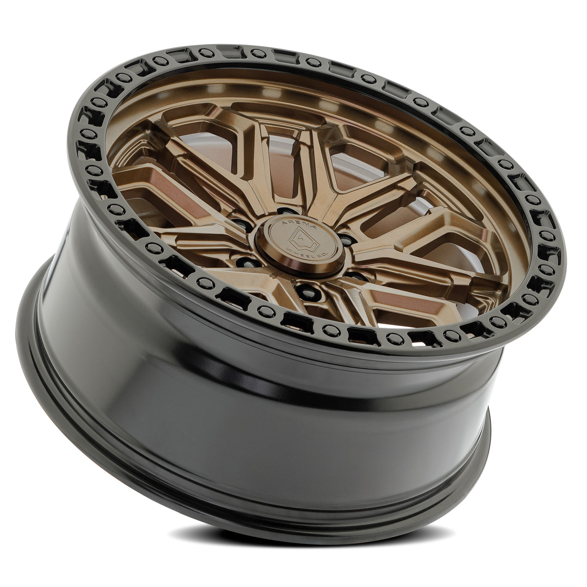Arena Jackal 20X9 +0 Smoked Bronze W/ Gloss Black Lip