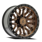 Arena Jackal 20X10 -18 Smoked Bronze W/ Gloss Black Lip