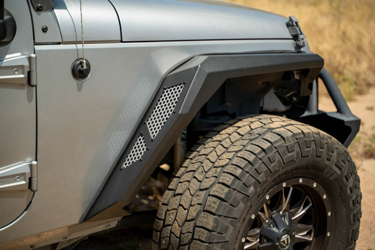 2007-2018 Jeep Wrangler JK Armor Fender Flares Front & Rear