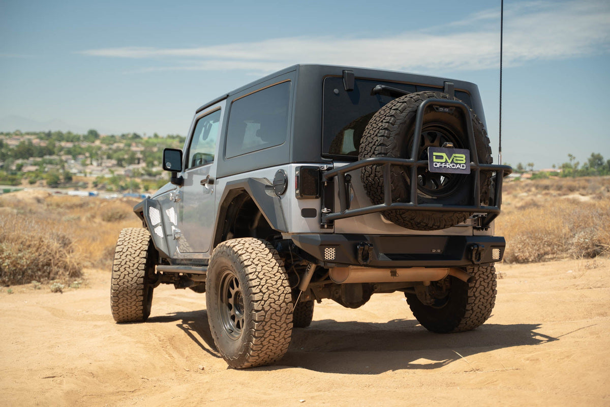 2007-2018 Jeep Wrangler JK Body Mounted Tire Carrier