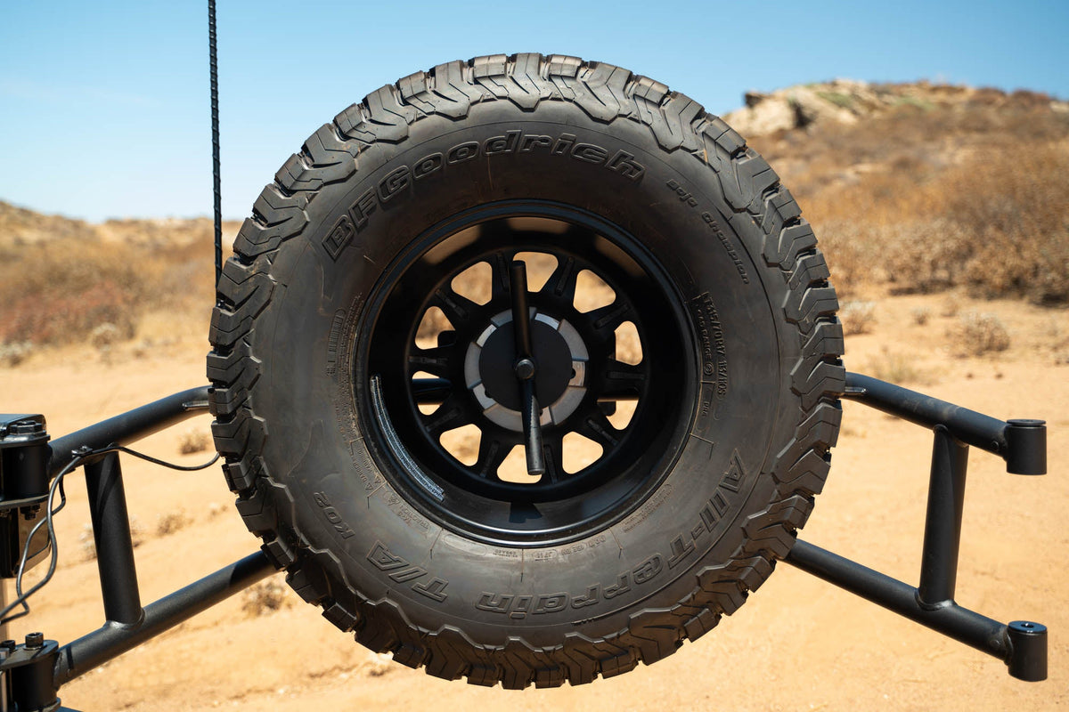 2007-2018 Jeep Wrangler JK Body Mounted Tire Carrier