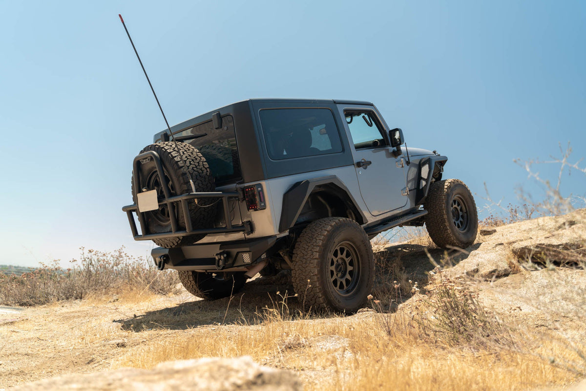 2007-2018 Jeep Wrangler JK Body Mounted Tire Carrier