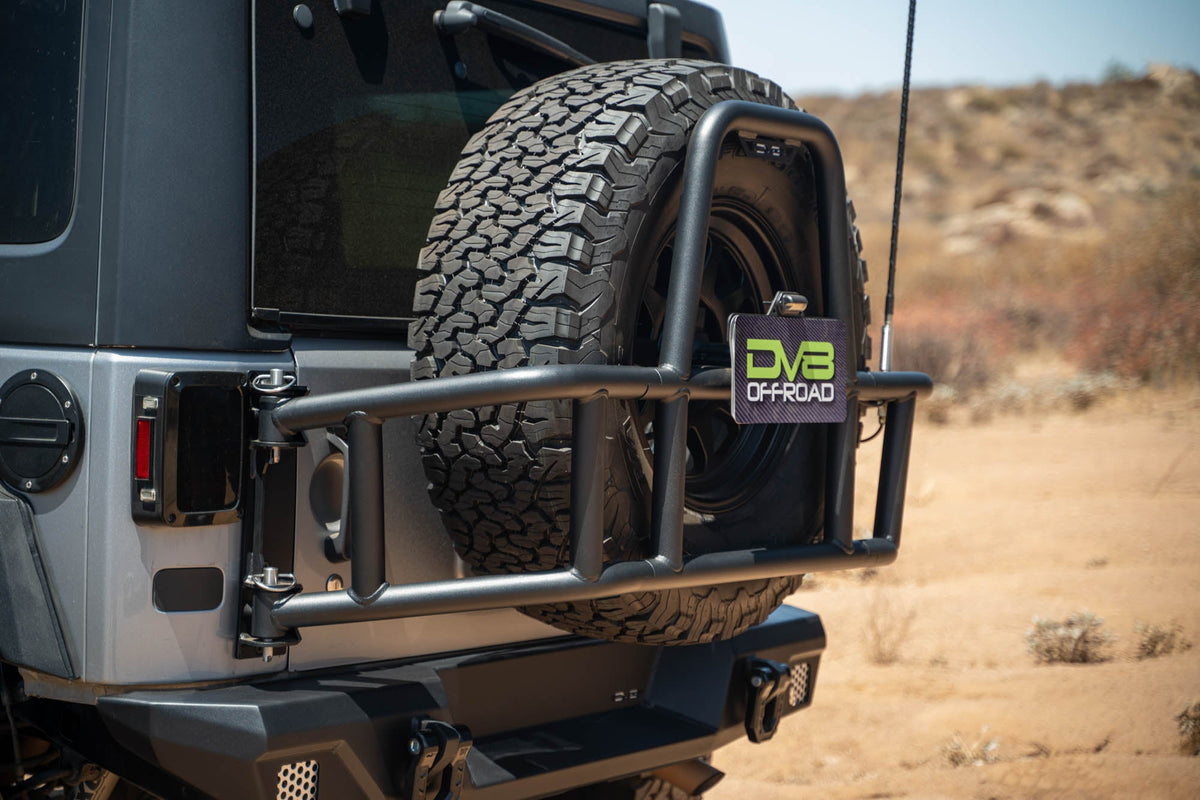 2007-2018 Jeep Wrangler JK Body Mounted Tire Carrier