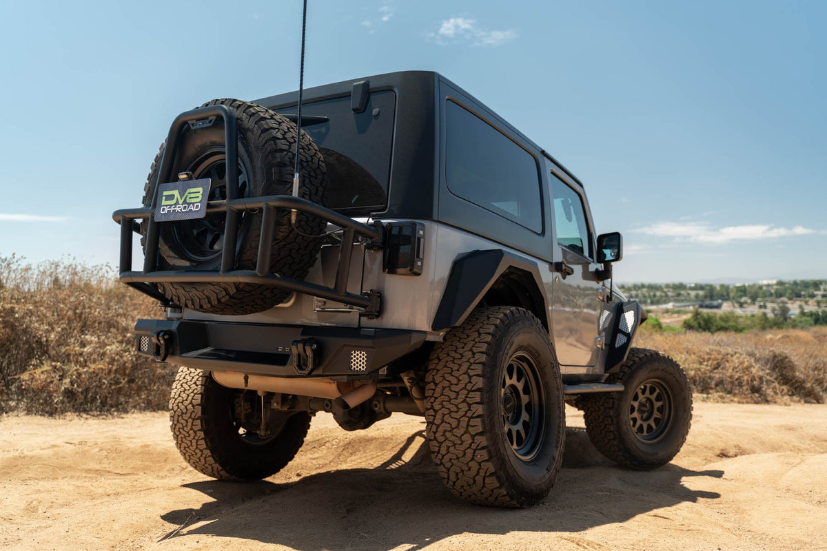 2007-2018 Jeep Wrangler JK Body Mounted Tire Carrier