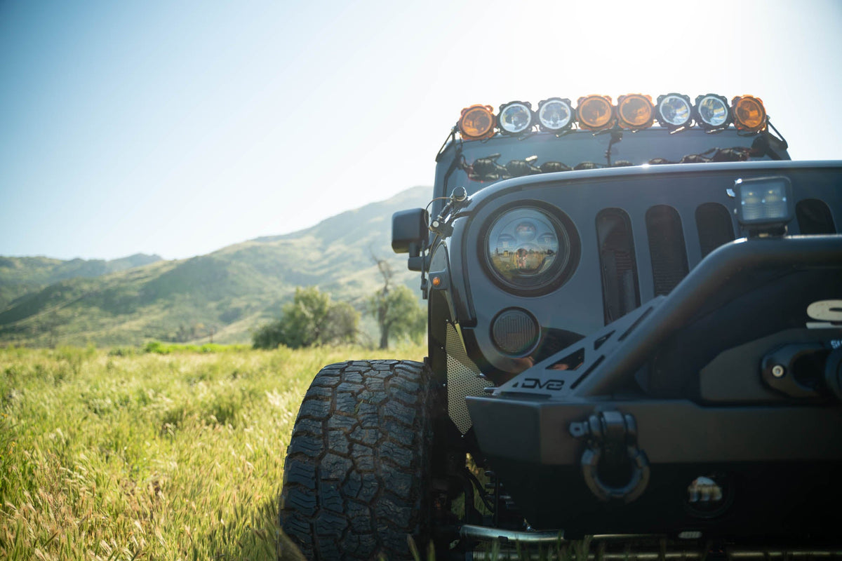 2007-2018 Jeep Wrangler JK Fender Flare Deletes