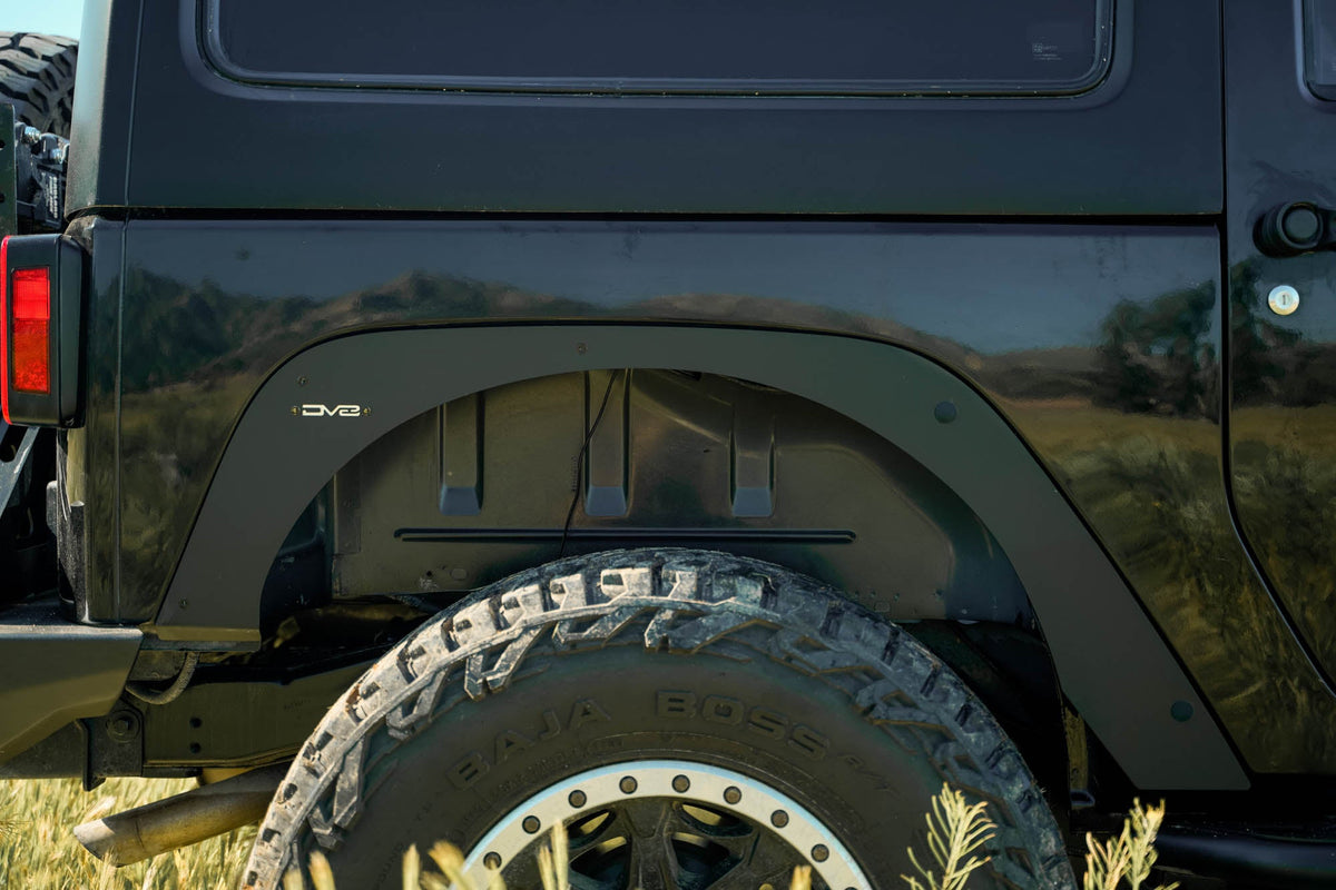 2007-2018 Jeep Wrangler JK Fender Flare Deletes