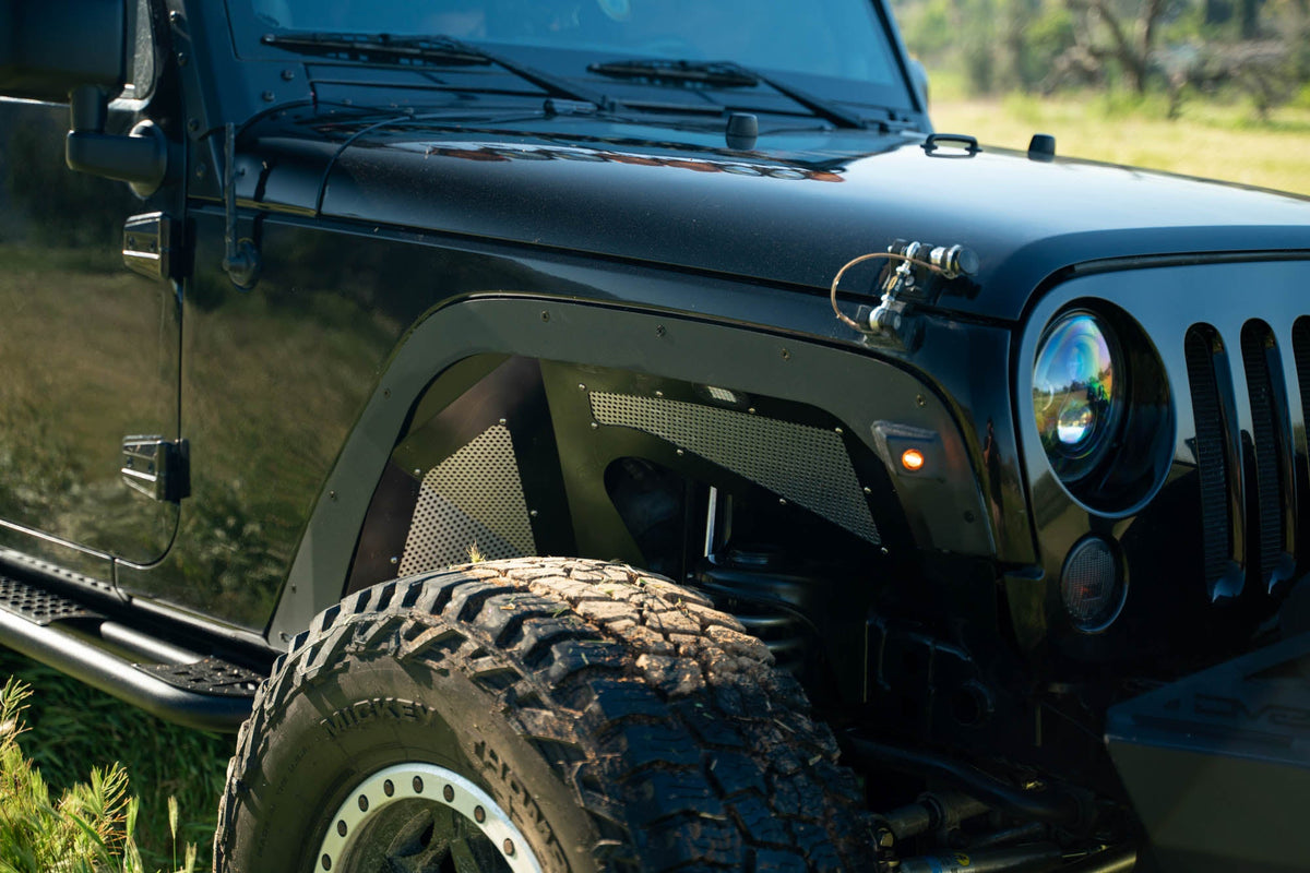 2007-2018 Jeep Wrangler JK Fender Flare Deletes