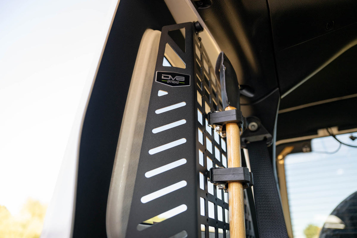 2018-2025 Jeep Wrangler JL 4-Door Rear Window Pocketed Molle Panels