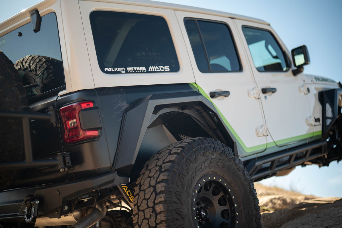 2018-2025 Jeep Wrangler JL Armor Fender Flares