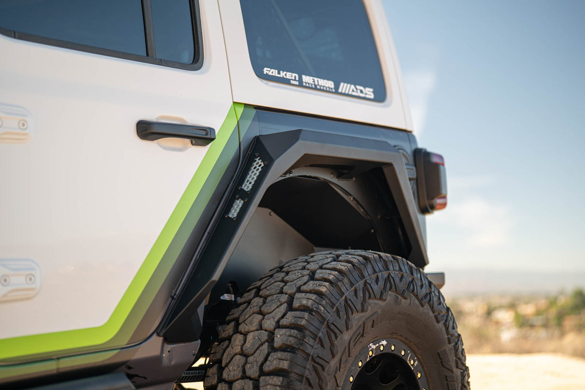 2018-2025 Jeep Wrangler JL Armor Fender Flares
