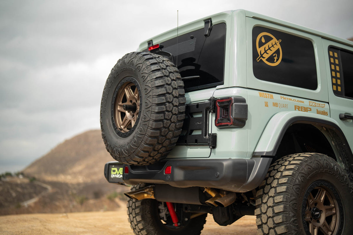 2018-2025 Jeep Wrangler JL Spare Tire Carrier
