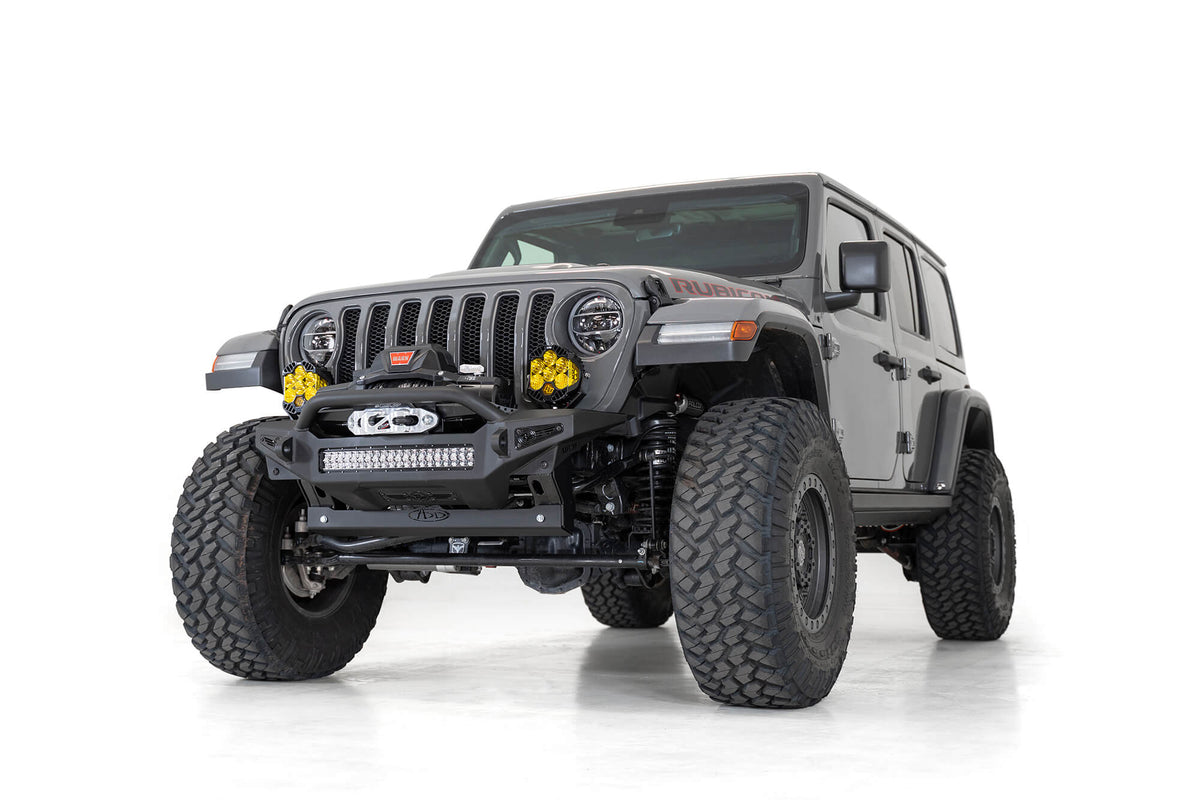 2018+ Jeep  JL JLU JT Wrangler , Gladiator Addictive Desert Designs way Bar Skid Plate