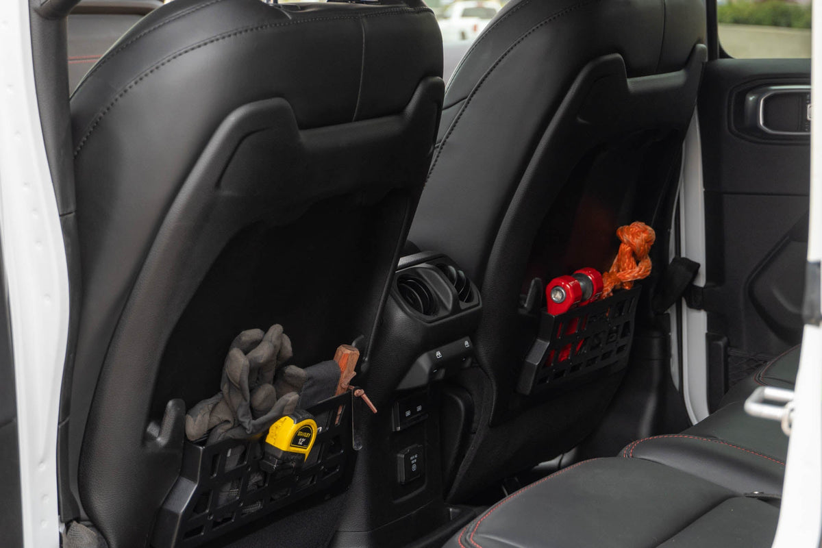 Jeep JL & JT Rubicon Seat Back Molle Pockets