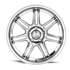 Kansei Wheel Seven 19X10.5 +22 Chrome