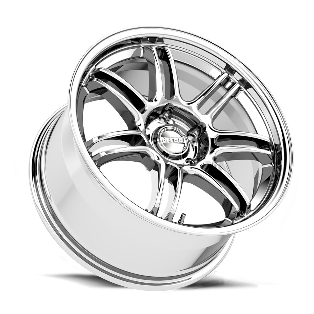 Kansei Wheel Seven 18X8.5 +35 Chrome