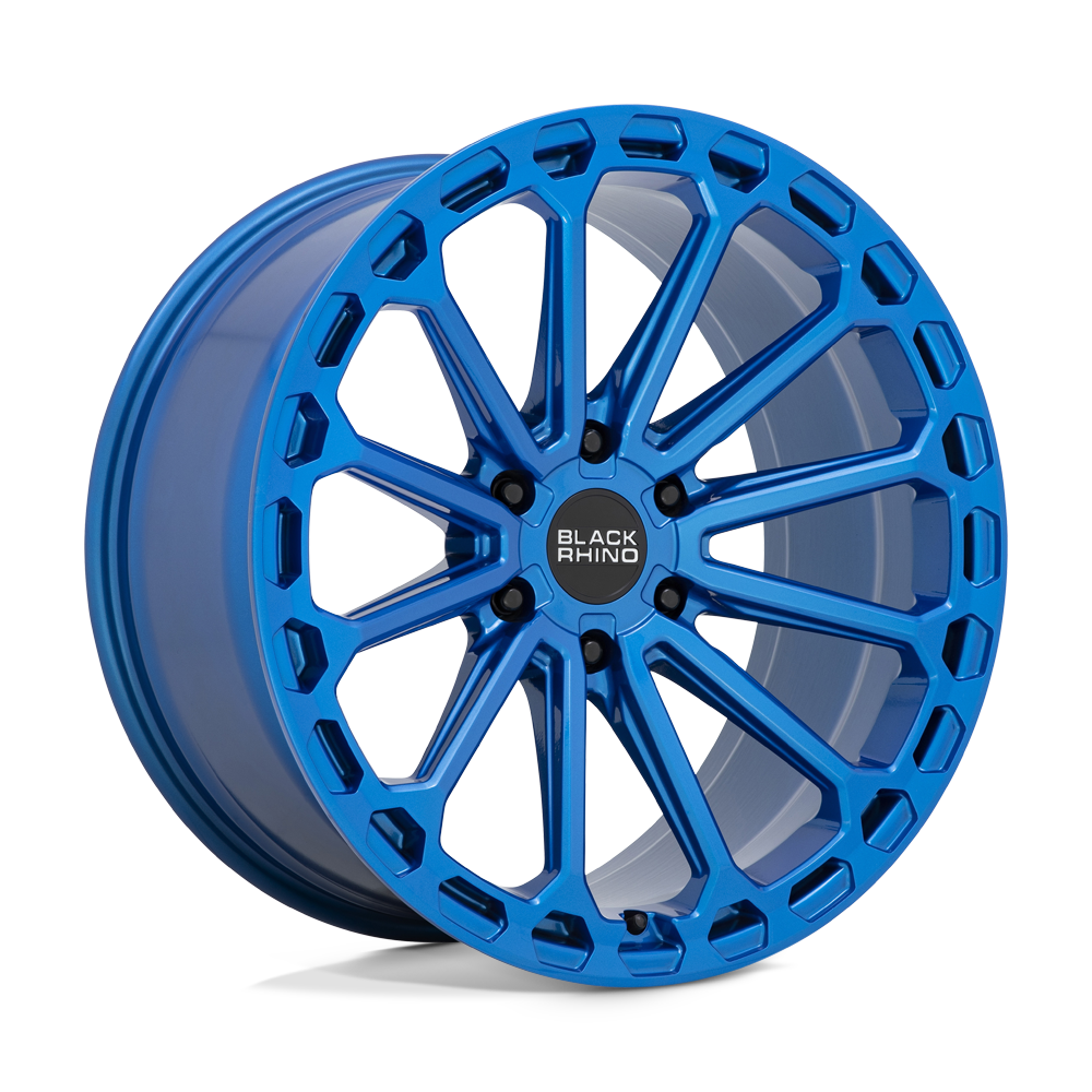 Black Rhino Hard Alloys Kaizen 17X9.5 +18 Dearborn Blue