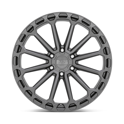 Black Rhino Hard Alloys Kaizen 17X9.5 +12 Matte Gunmetal