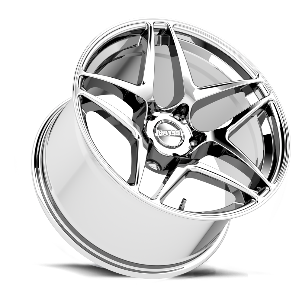 Kansei Wheel Astro 19X9.5 +35 Chrome