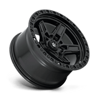 Fuel 1Pc D697 Kicker 17X9 +1 Matte Black