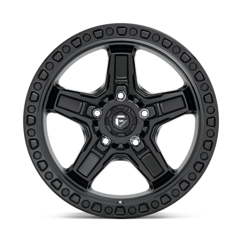 Fuel 1Pc D697 Kicker 17X9 -12 Matte Black