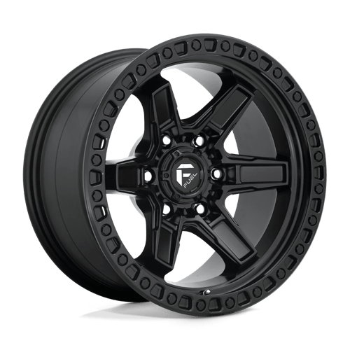 Fuel 1Pc D697 Kicker 17X9 +1 Matte Black