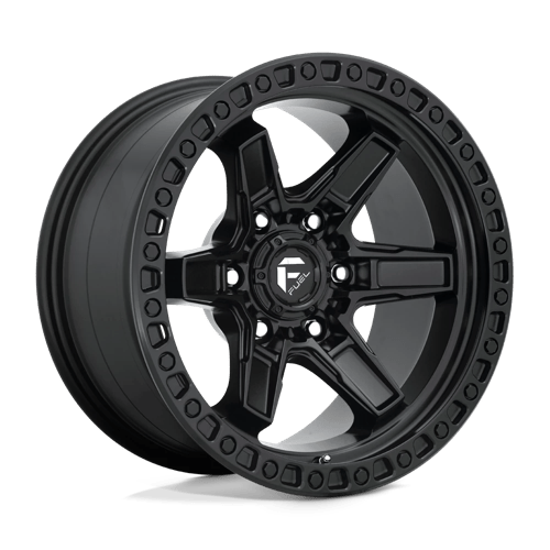 Fuel 1Pc D697 Kicker 17X9 +1 Matte Black