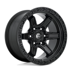 Fuel 1Pc D697 Kicker 20X9 +1 Matte Black
