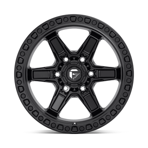 Fuel 1Pc D697 Kicker 17X9 +1 Matte Black