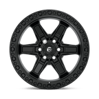 Fuel 1Pc D697 Kicker 17X9 +12 Matte Black