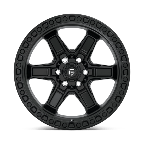 Fuel 1Pc D697 Kicker 17X9 +12 Matte Black