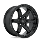 Fuel 1Pc D697 Kicker 20X9 +1 Matte Black